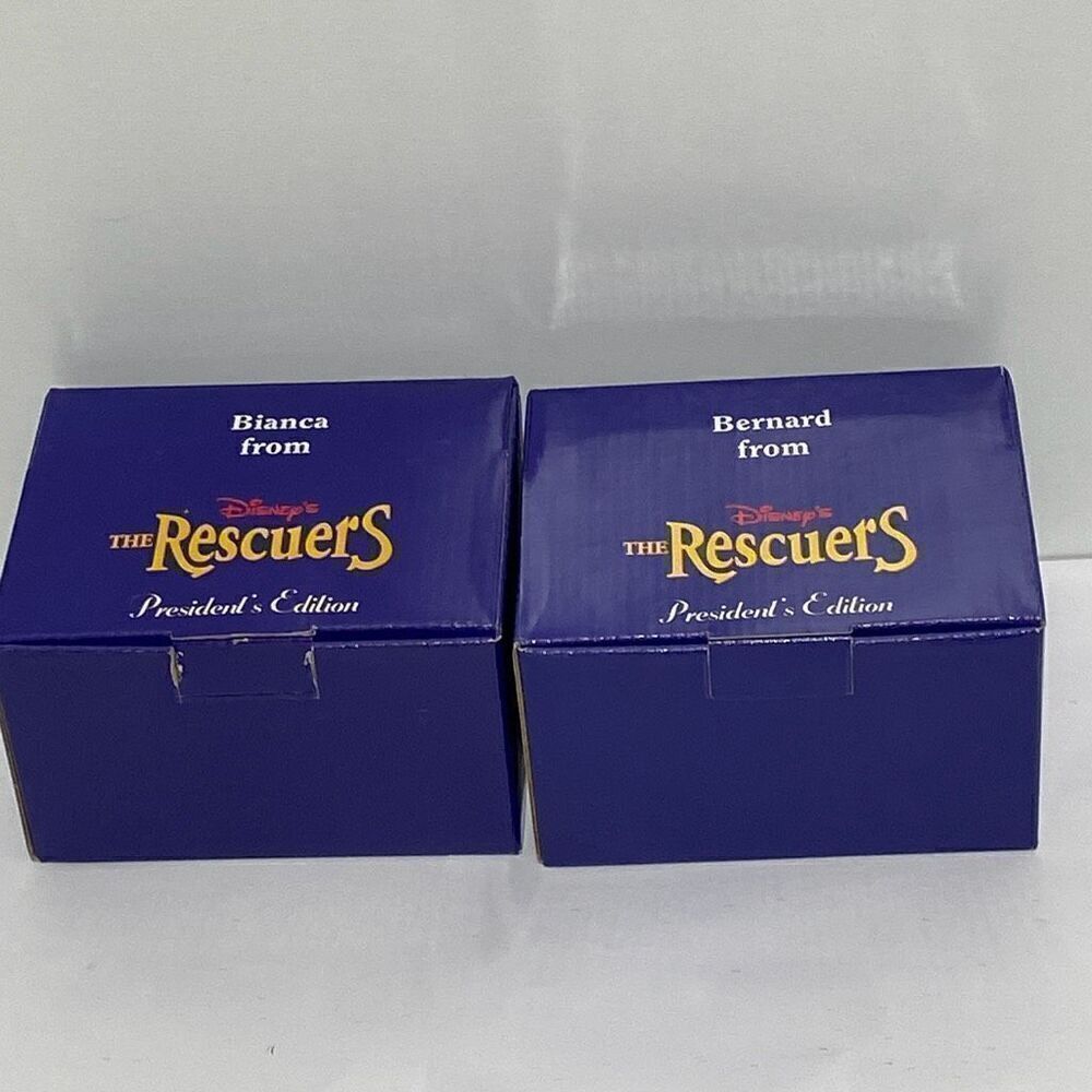 Disney Presidents Edition Bianca & Bernard The Mouse From The Rescuers  Christma